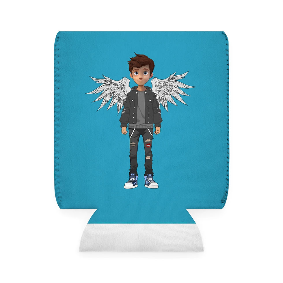 Human Angel Koozie