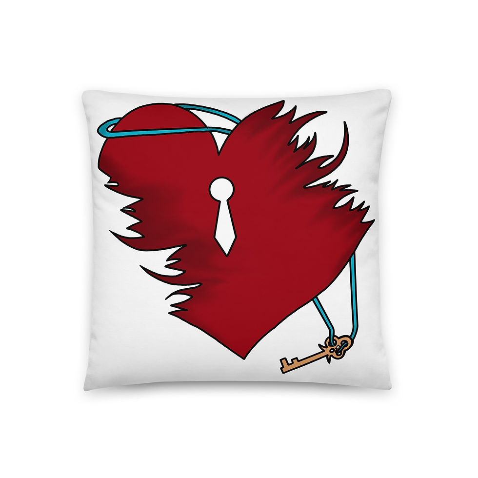 Key to the Heart Pillow