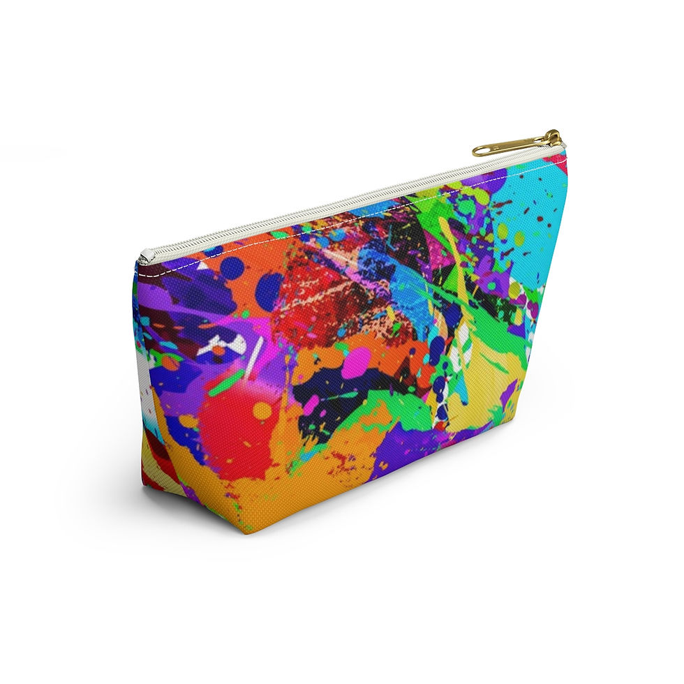 Thumbnail: Bright Color Accessory Pouch w T-bottom