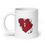 Thumbnail: Key to the Heart White Glossy Mug