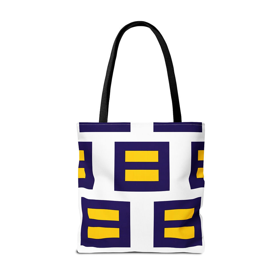 Thumbnail: Pride Equality Tote Bag, Stylish AOP Bag, Eco-Friendly Tote, LGBTQ