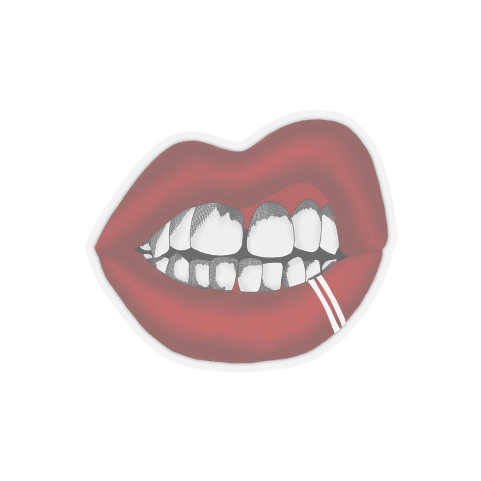 Big Lips Stickers