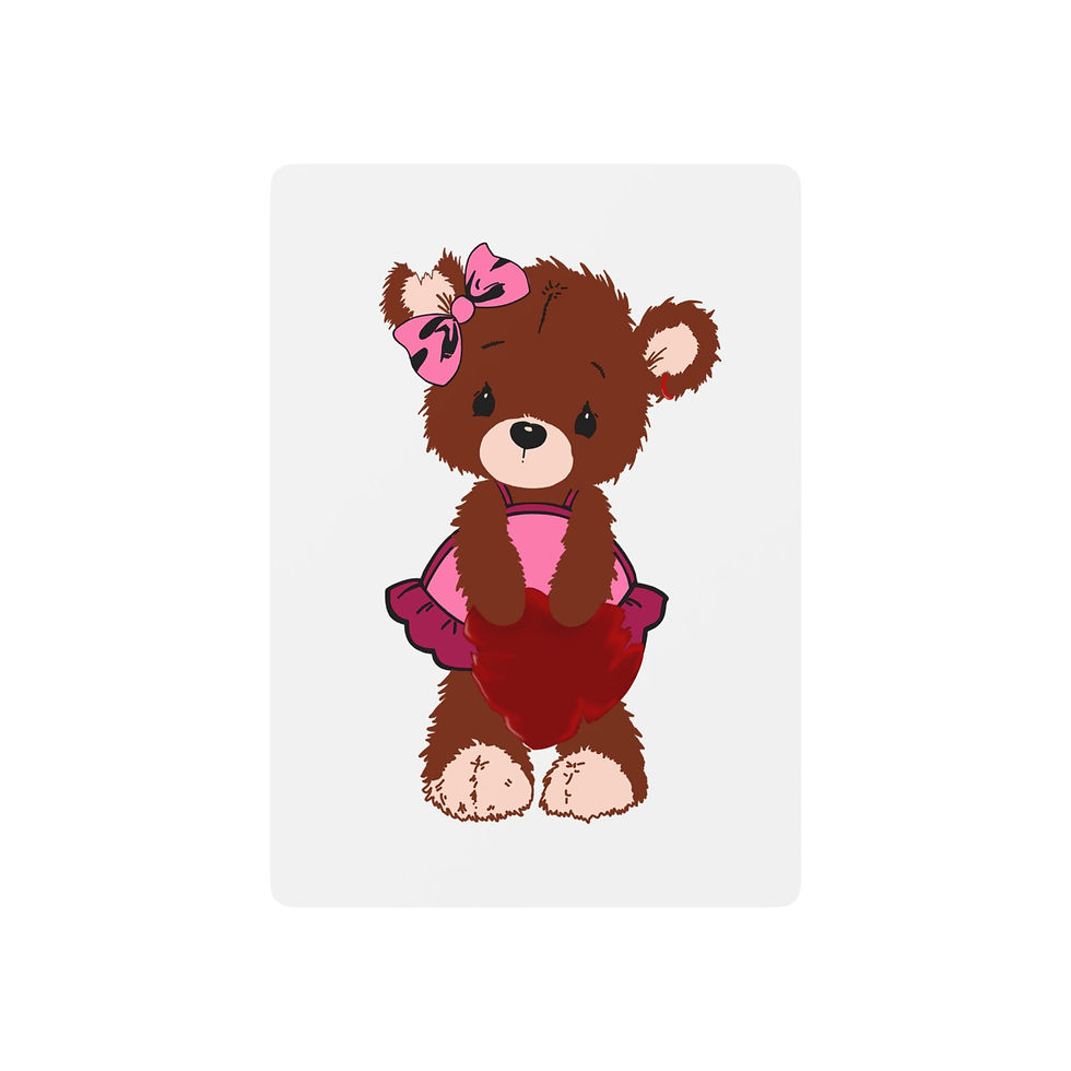 Thumbnail: Cute Bear Playing Cards - Perfect for Game Night, Collectibles, Gift, Family Fun