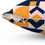 Thumbnail: Orange and Blue Square Pillow