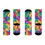 Thumbnail: Colorful Puzzle Pattern Cushioned Crew Socks, Unique Gift for Puzzle Lovers