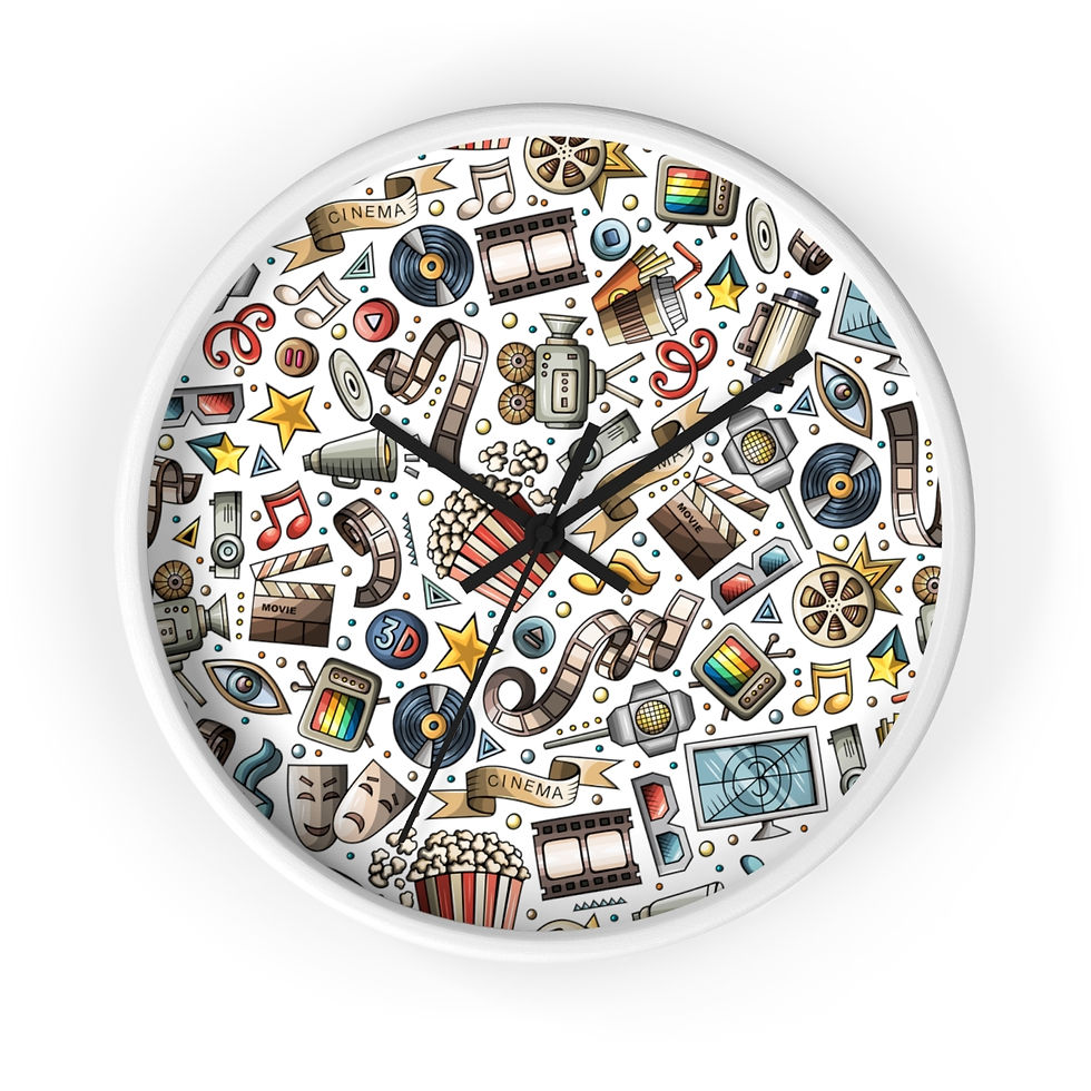 Thumbnail: Movies Wall Clock