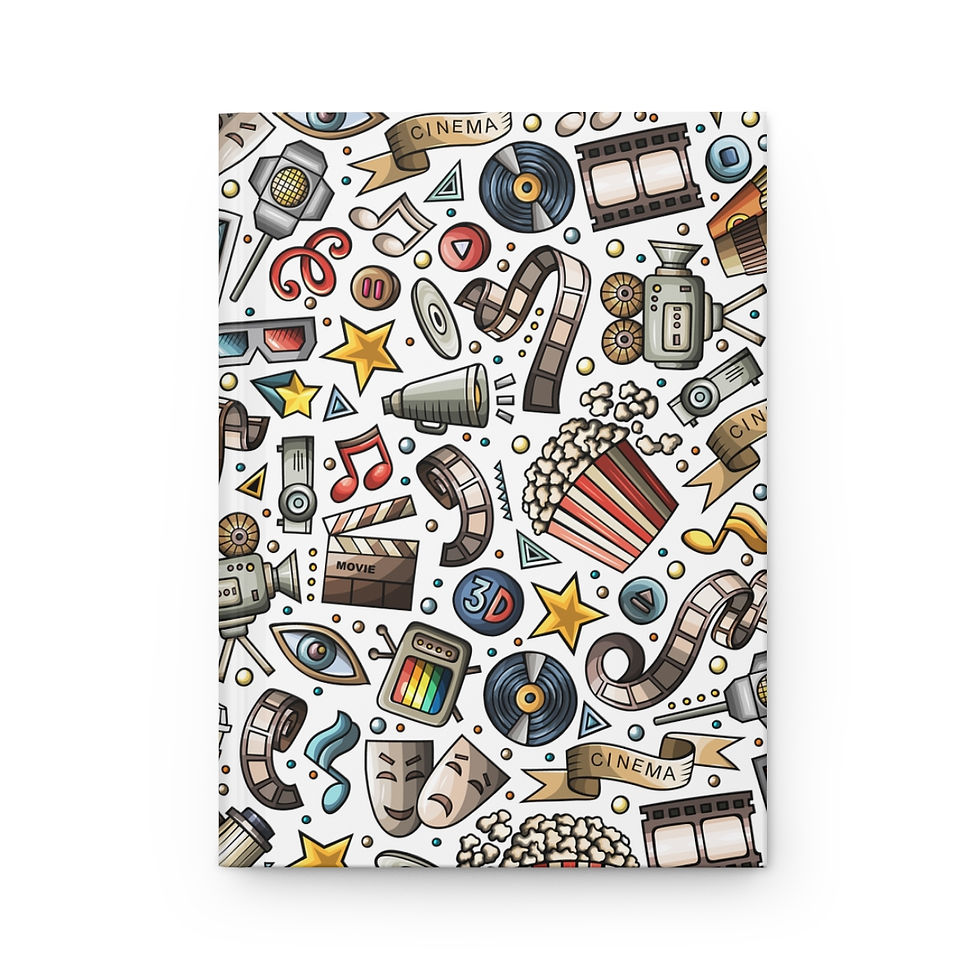 Movies Hardcover Journal Matte