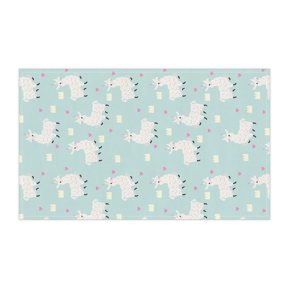 Thumbnail: Quirky Llama Tea Towels, Fun Kitchen Decor, Animal Lovers, Playful Accessories