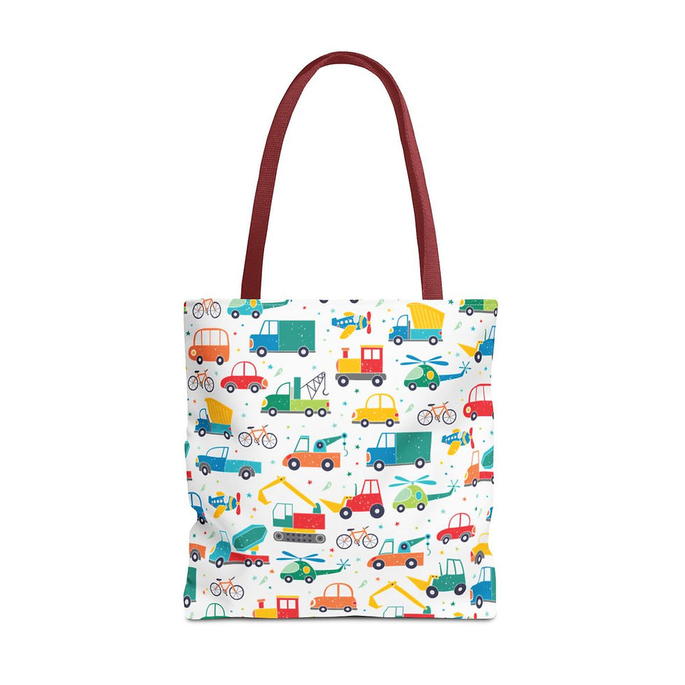 Thumbnail: Trucks Tote Bag