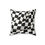 Thumbnail: Checkerboard Polyester Square Pillow