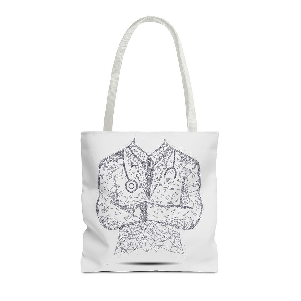 Thumbnail: Doctor Lines Tote Bag