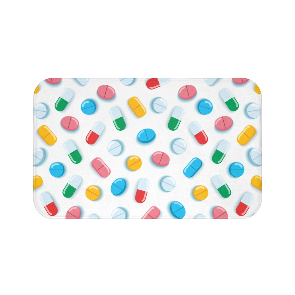 Meds on a Bath Mat