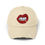 Thumbnail: Bold Lip Graphic Cap for Trendsetters, Distressed Unisex Cap, Fun Streetwear Hat