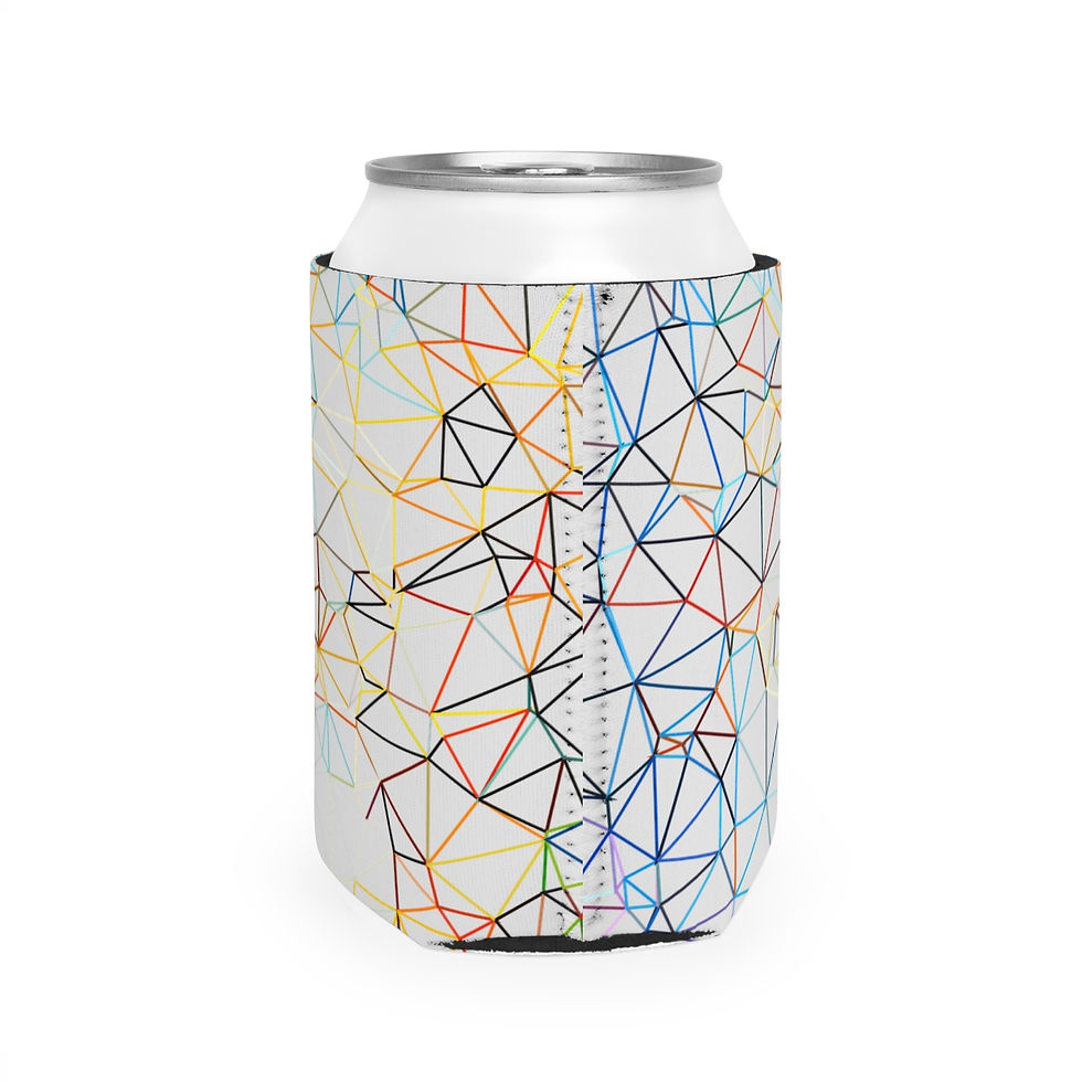 Thumbnail: Koozie Covered in Lines