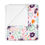 Thumbnail: Charming Floral Baby Blanket, Soft Fleece Nursery Blanket, Cozy Baby Gift