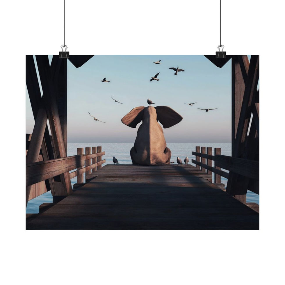 Thumbnail: On the Dock Poster