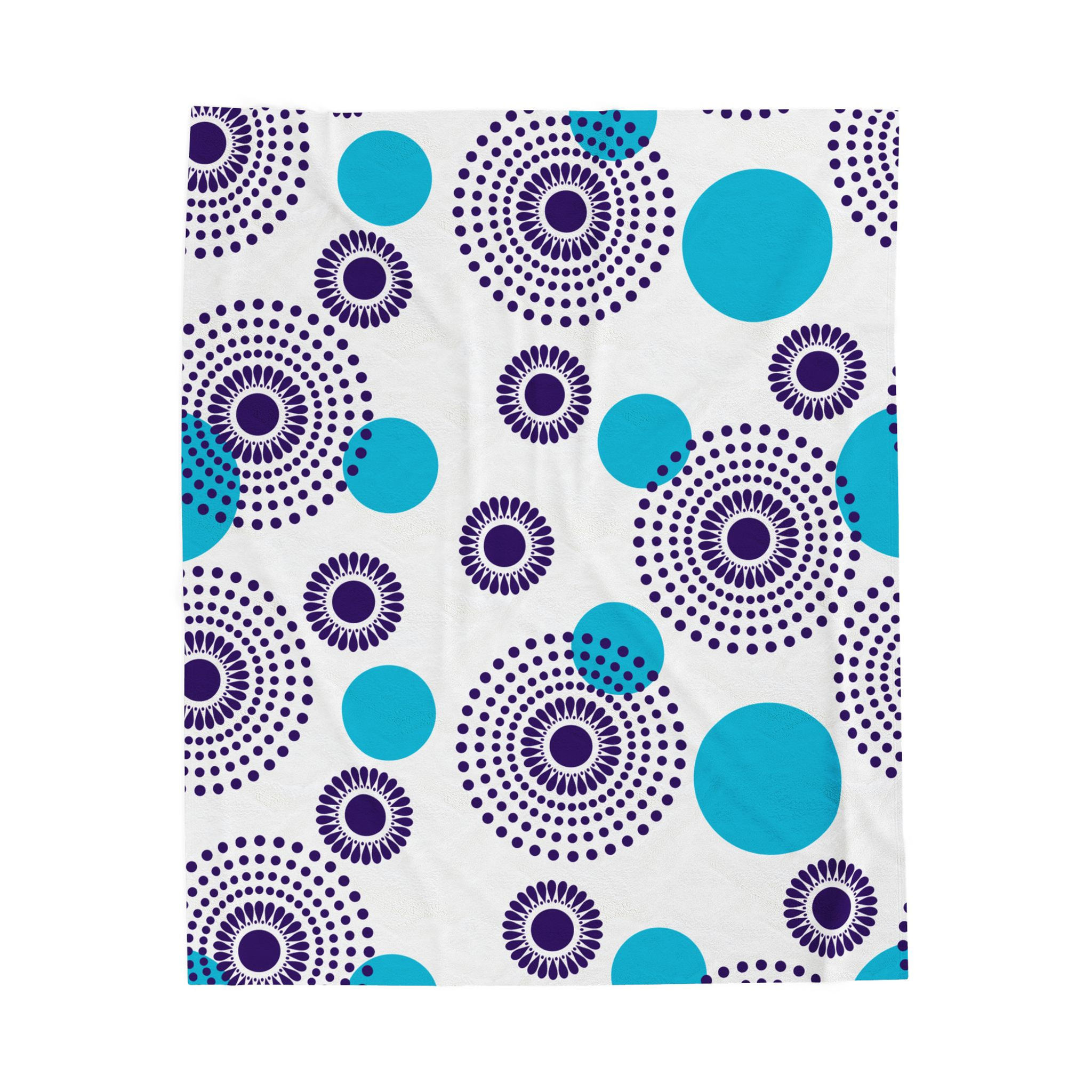 Colorful Velvet Throw Blanket, Cozy Decor, Unique Gift for All Occasions