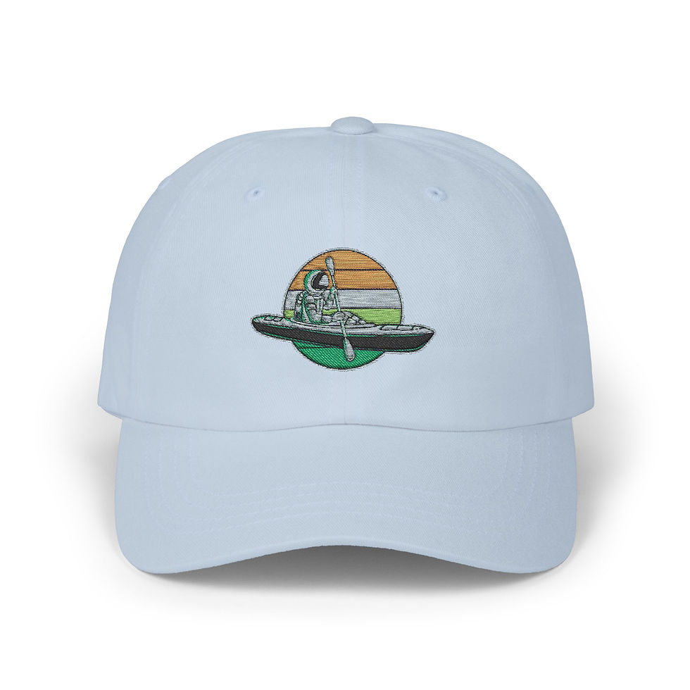 Thumbnail: Classic Dad Cap with Vintage Planet Design, Casual Summer Hat, Outdoor Style