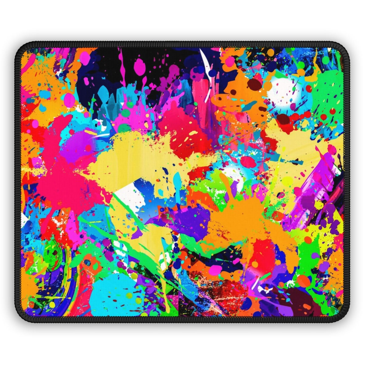 Bright Paint Gaming Mouse Pad