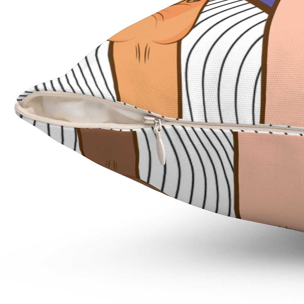 Thumbnail: LGBTQ Polyester Square Pillow Lines