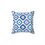 Thumbnail: Vibrant Eye Pattern Throw Pillow, Bohemian Decor, Couch Cushion, Home Accent