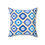Thumbnail: Vibrant Eye Pattern Throw Pillow, Bohemian Decor, Couch Cushion, Home Accent