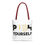 Thumbnail: Motivational Tote Bag - Push Yourself, Gym Tote, Workout Essentials, Self-Care