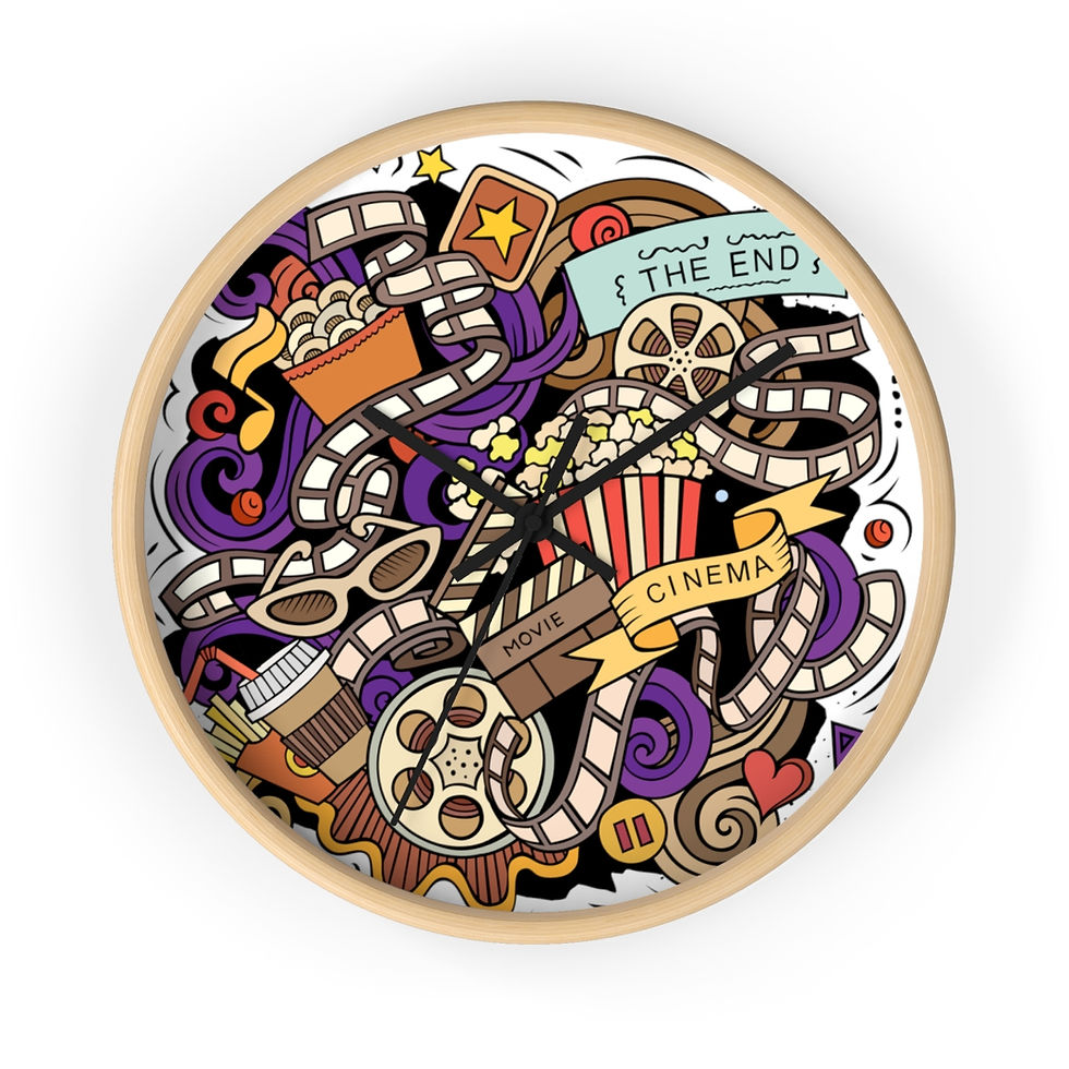 Thumbnail: Movie Films Wall Clock