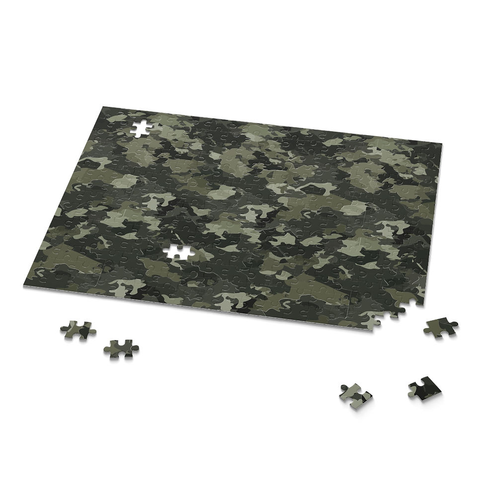 Thumbnail: Camouflage Puzzle, 120, 252, 500-Piece, Gift, Family Game Night, Nature Lovers