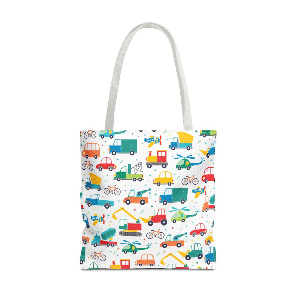 Thumbnail: Trucks Tote Bag