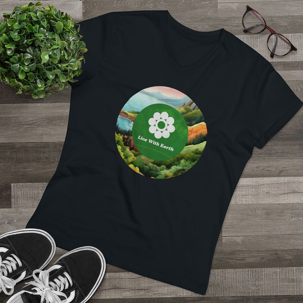 Thumbnail: Live With Earth : Nature Collection Men T-shirt
