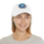 Miniatura: Dad Hat with Leather Patch (Round)