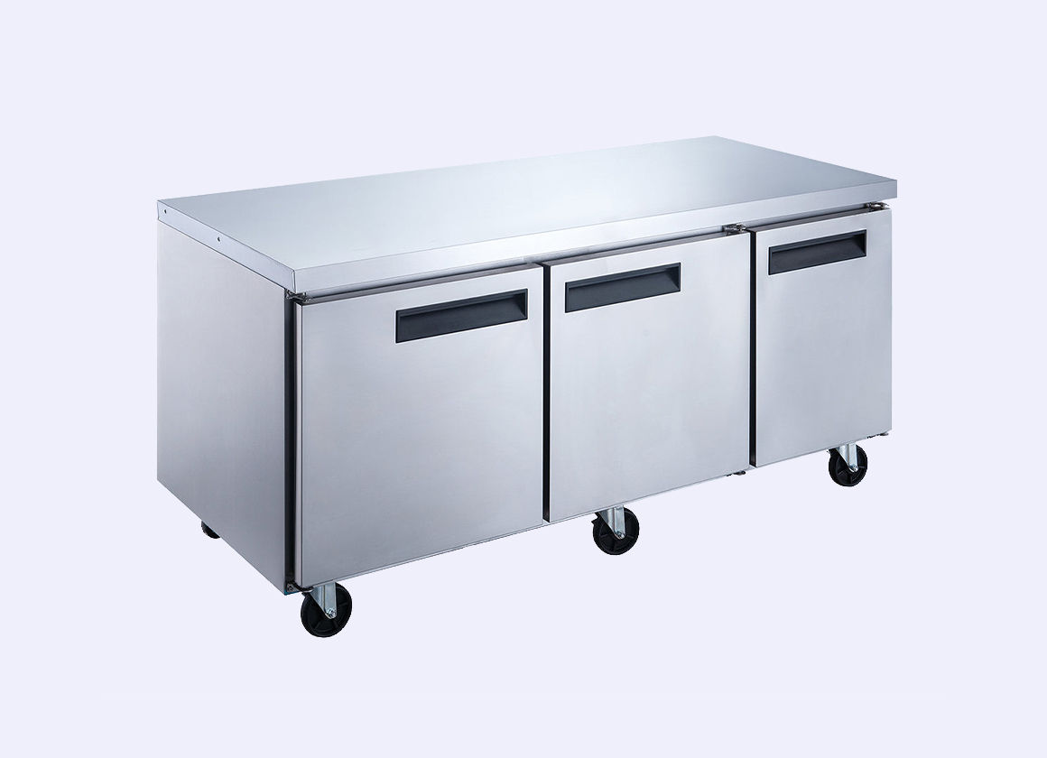 DUC72F 72" Undercounter Freezer with Solid Doors
