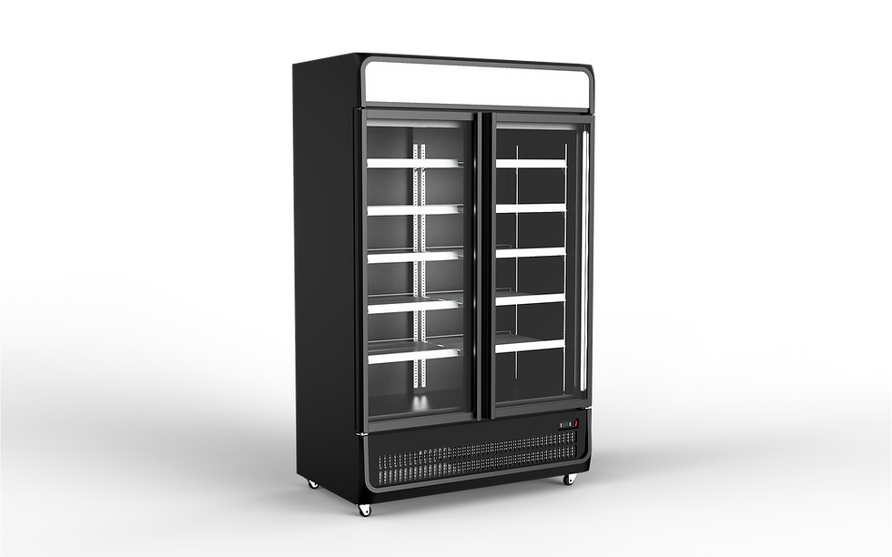 الصورة المصغرة: NBC-1100TL Sliding Glass Door Merchandiser Refrigerator