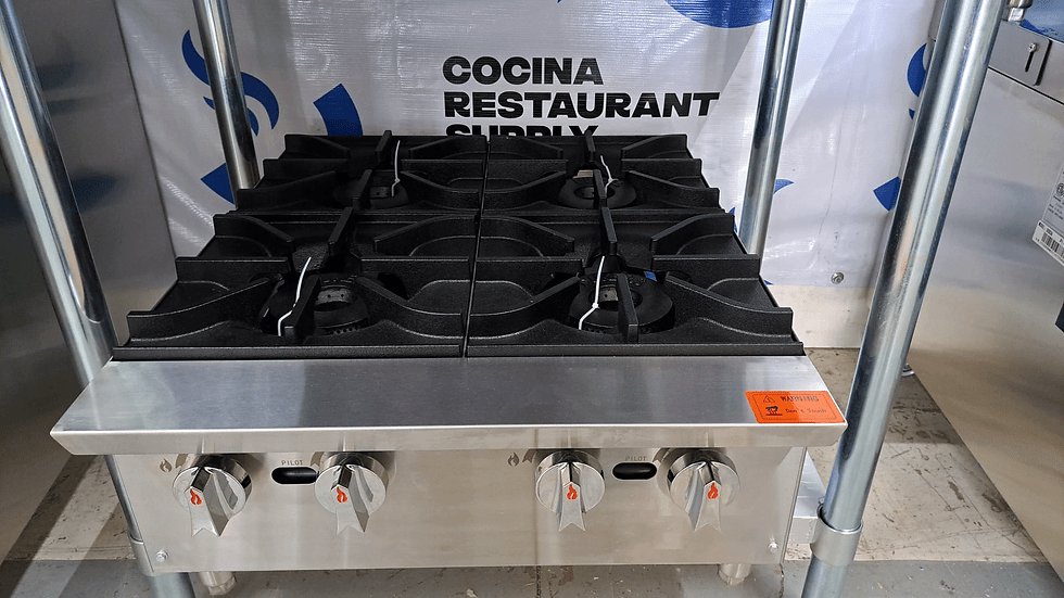 Thumbnail: TCHPA24 Commercial Hot Plate with 4 Burners