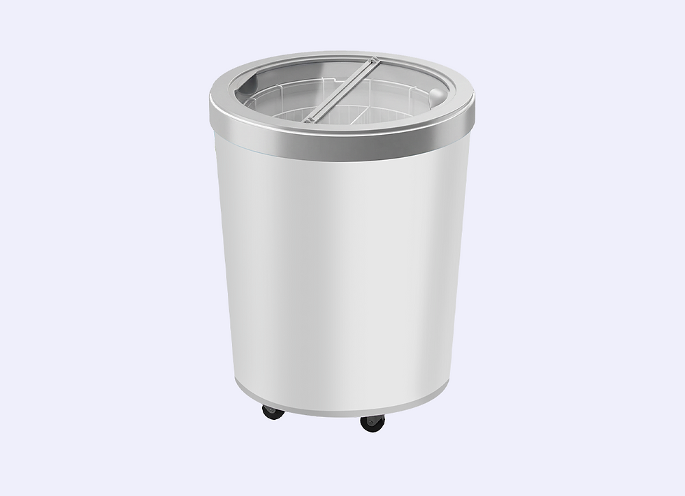 Thumbnail: MIC-C-85 Mini ice cream can display freezer