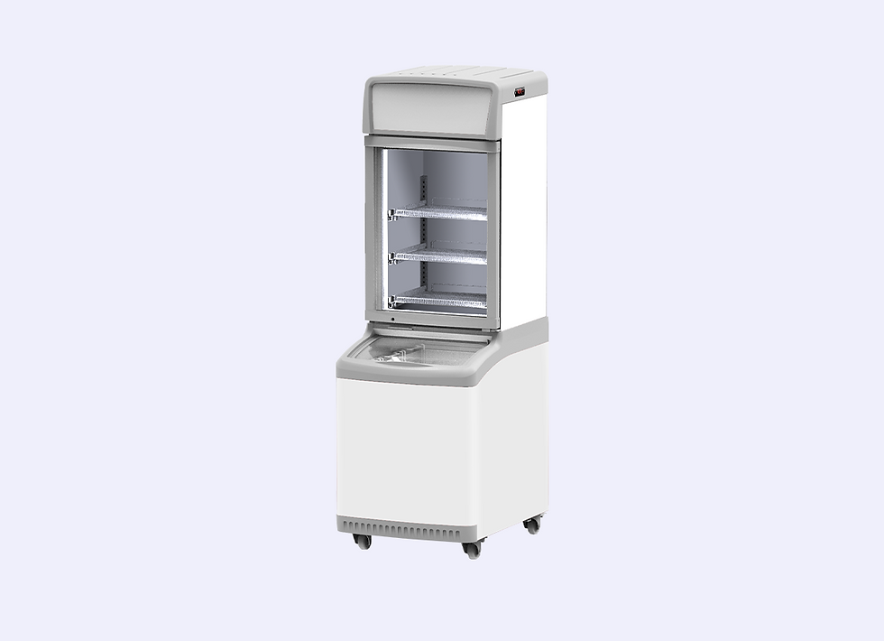 Thumbnail: ICC-133 + ICV-198 Ice cream combi freezer