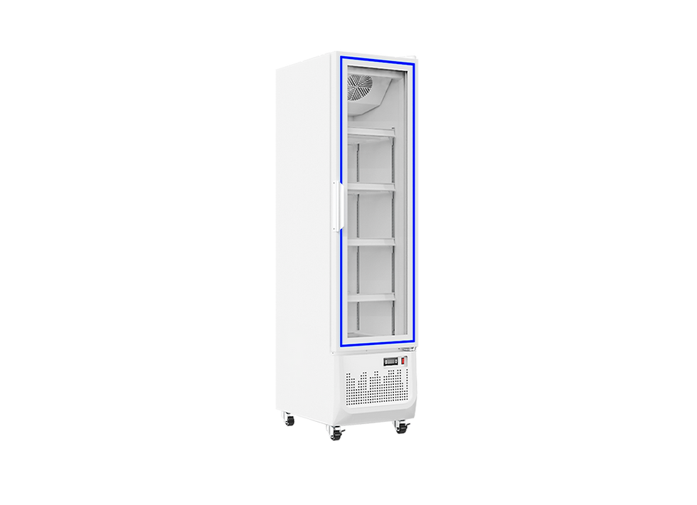 Thumbnail: BCV-GA-200  Bottle cooler vertical display cases with ambient light