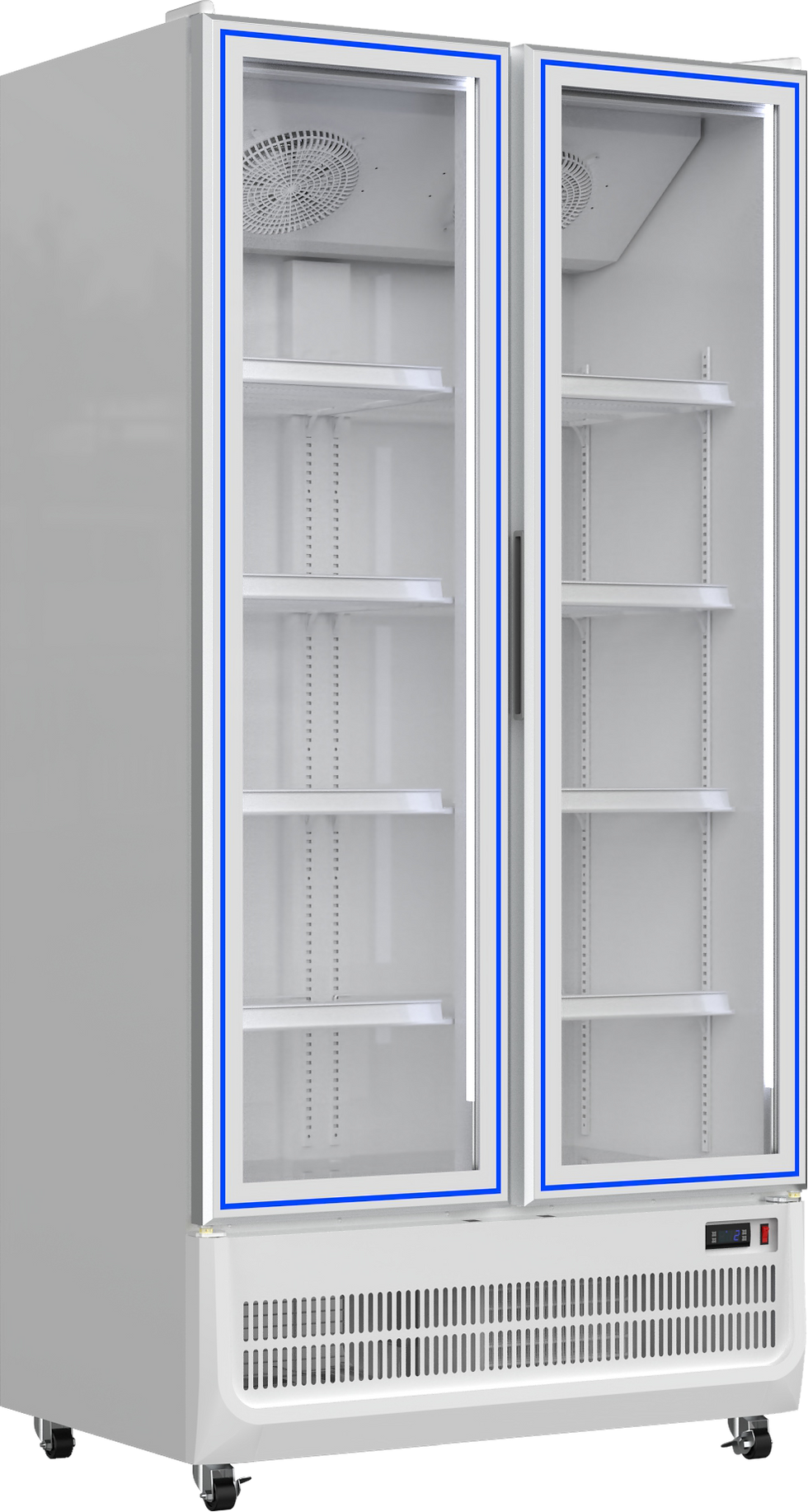 Thumbnail: BCV-SA-850  Bottle cooler vertical display cases with ambient light