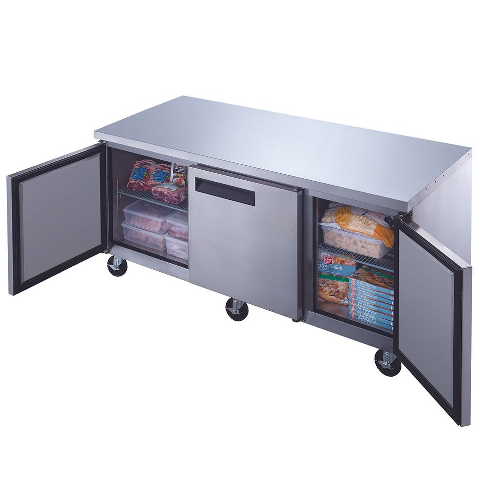 Thumbnail: TUC72F 72" Undercounter Freezer with Solid Doors