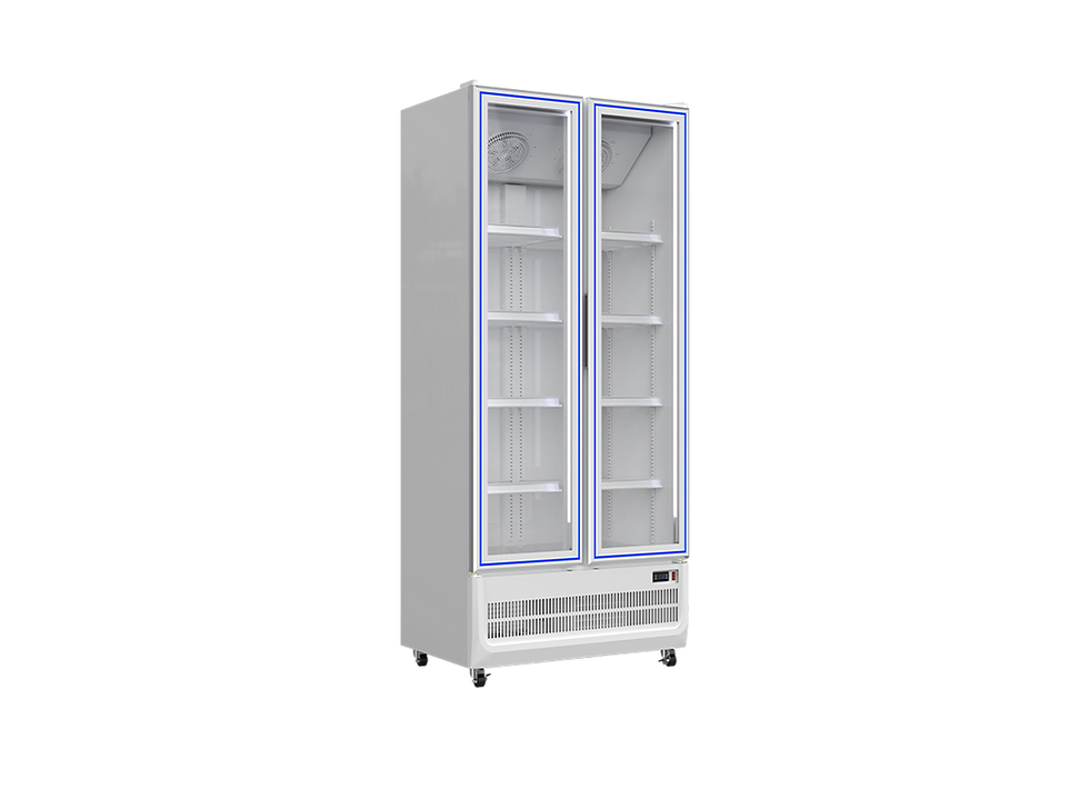 Thumbnail: BCV-SA-600  Bottle cooler vertical display cases with ambient light