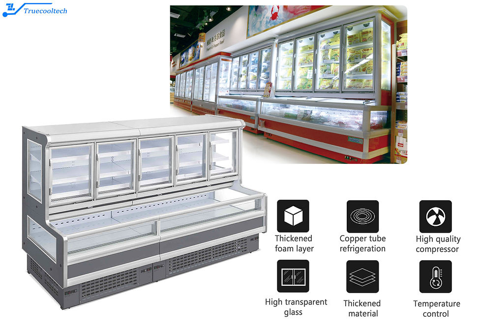 Miniature : Remote / Plug-in Dual temperature Combine Cabinet