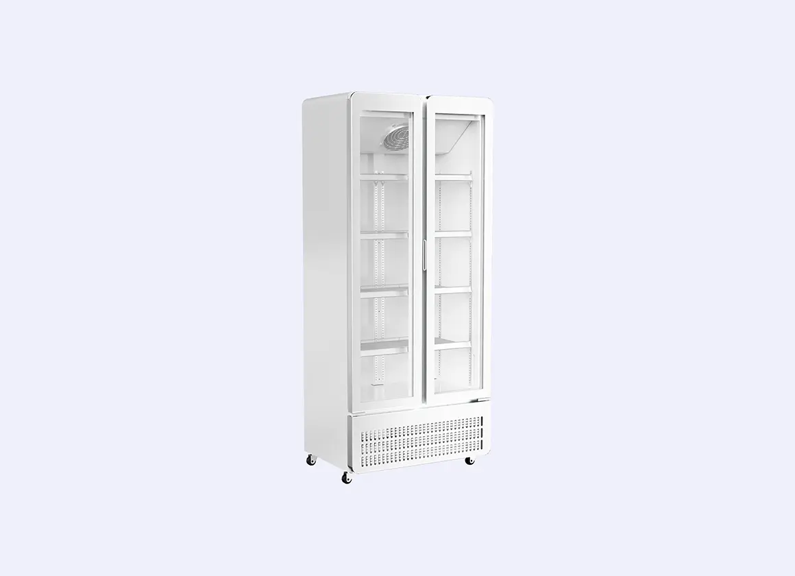 BC-600 Swing Glass Door Merchandiser Refrigerator