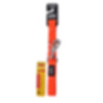 Thumbnail: Neon Orange Nifti SafeLatch Heavy Duty Dog Leash in Packaging