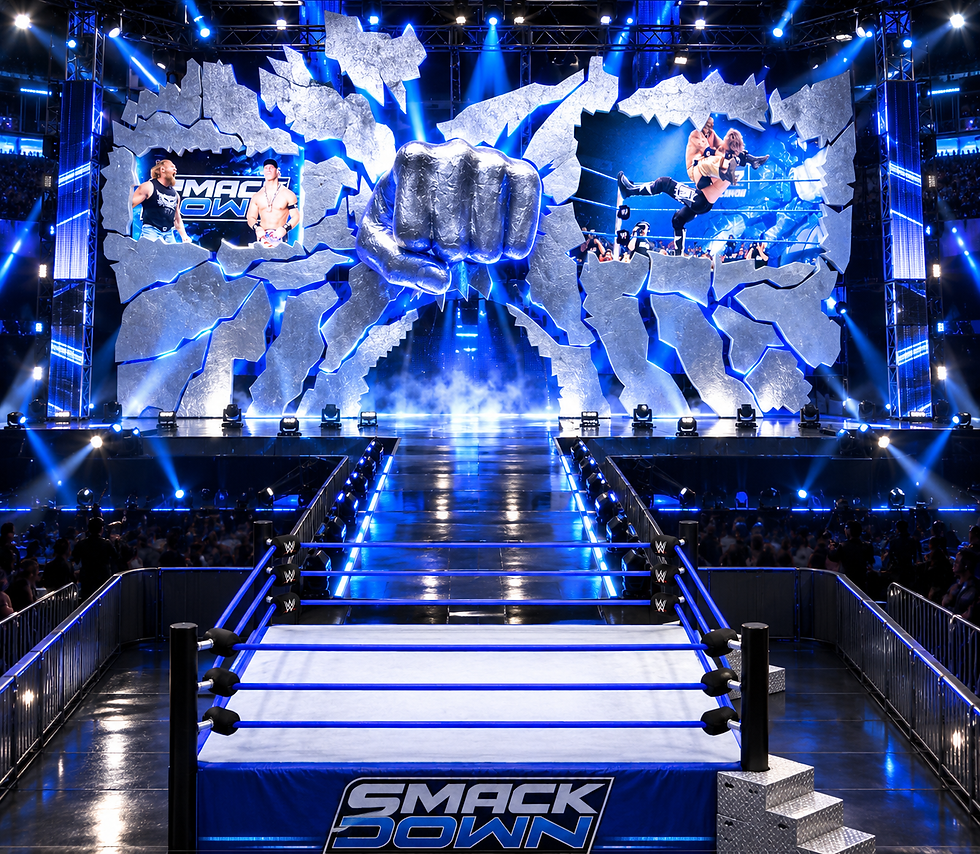 SMACKDOWN FIST STAGE CONCEPT