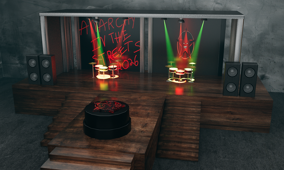 Thumbnail: 3D Rock Stage W/ Shell Room