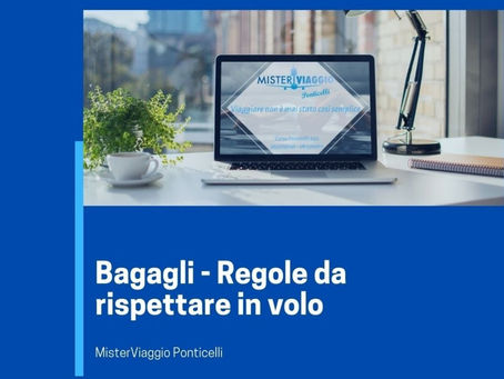Bagagli – Cosa si può portare e cosa no