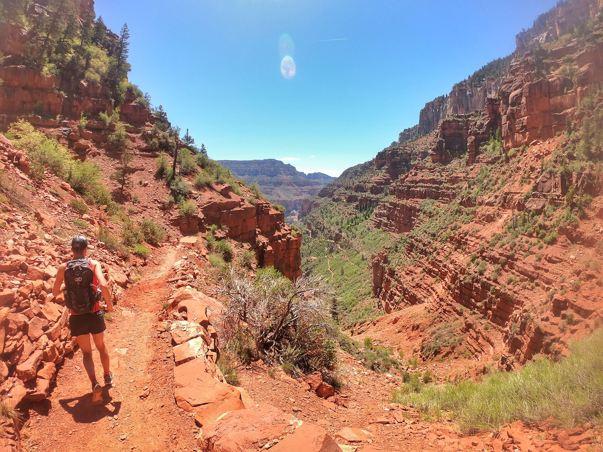 Grand Canyon R2R2R Run Doublecross