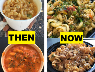 Mac 'N Noodles Then vs. Now