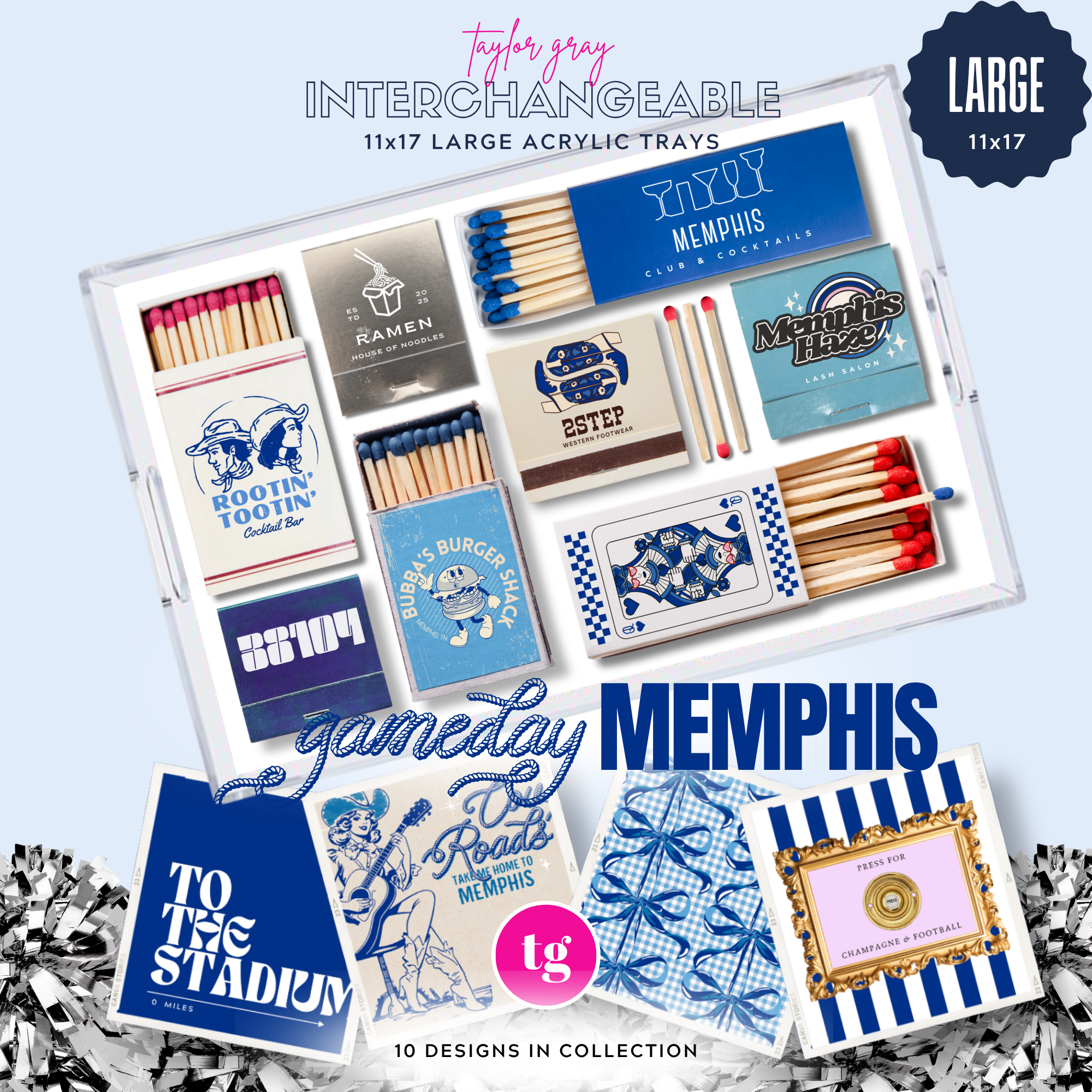 Gameday Memphis insert set ONLY